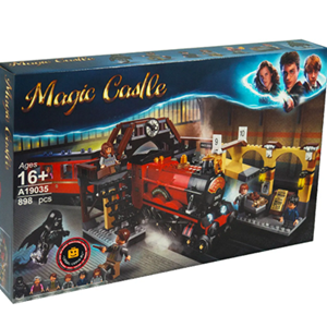 اسباب بازی لگو هری پاتر و ایستگاه جادویی قطار هاگوارتز 898 قطعه 4th Party 19035 Hogwarts Express_اسباب بازی لگو